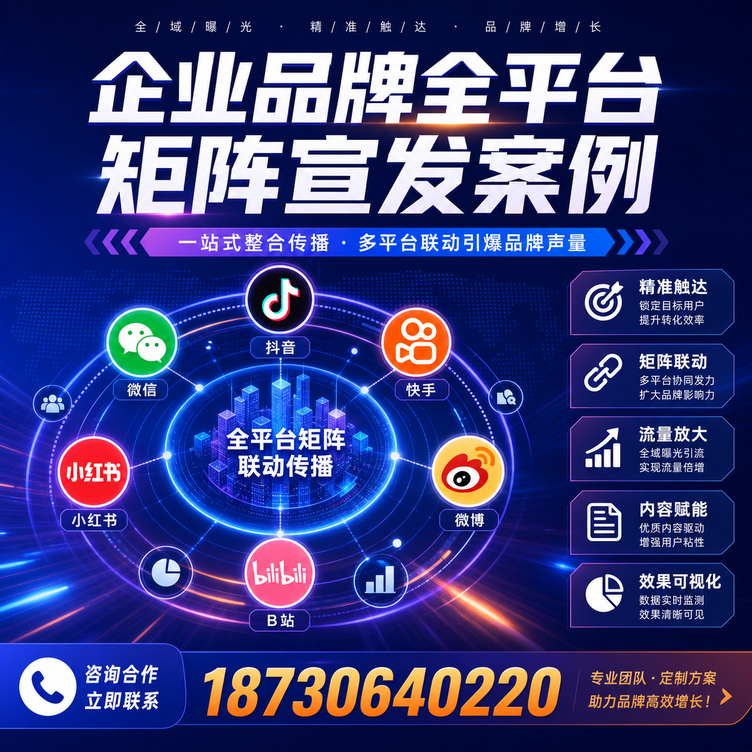 仙桃企业全平台自媒体品牌统一宣发落地案例
